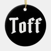 Toff Keramisch Ornament (Voorkant)