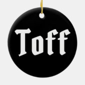 Toff Keramisch Ornament (Achterkant)