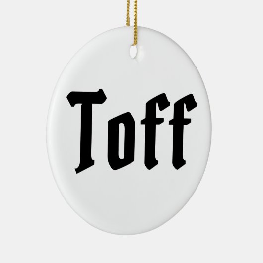 Toff Keramisch Ornament (Rechts)