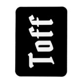 Toff Magneet (Verticaal)