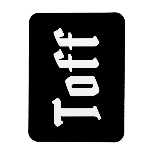 Toff Magneet (Verticaal)