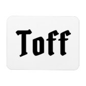 Toff Magneet (Horizontaal)