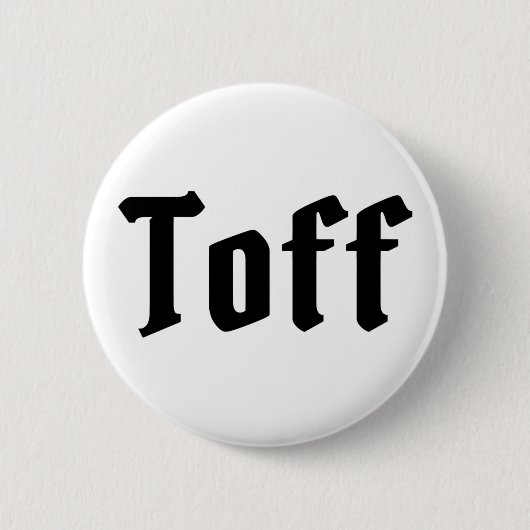 Toff Ronde Button 5,7 Cm (Voorkant)
