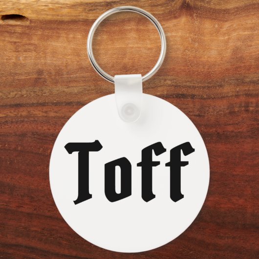 Toff Sleutelhanger (Voorkant)