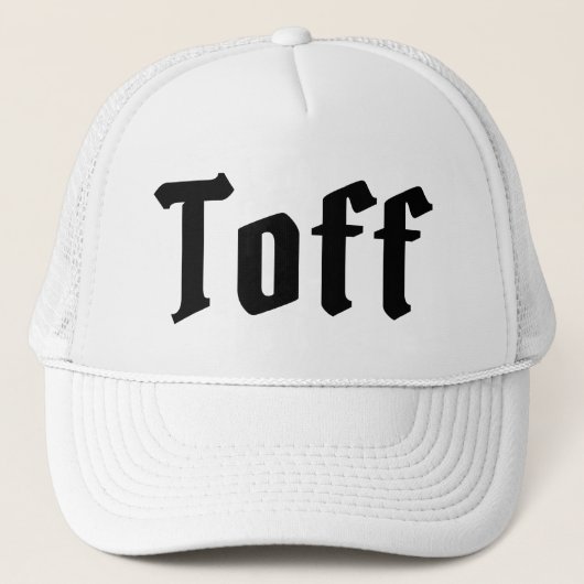Toff Trucker Pet (Voorkant)