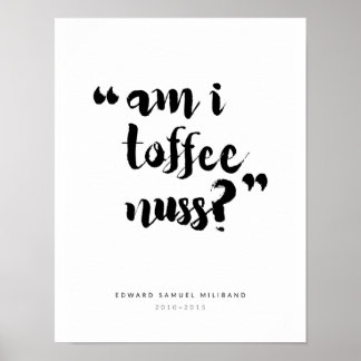 "Toffee" Ed Miliband Best Moments Collectie 2/3 Poster