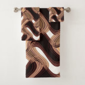 Toffee- en caramel-handdoekset bad handdoek (Insitu)