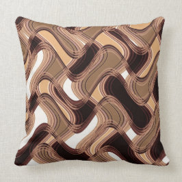 Toffee en Caramel Square Sierkussen