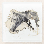 Toffee Glazen Onderzetter (Voorkant)