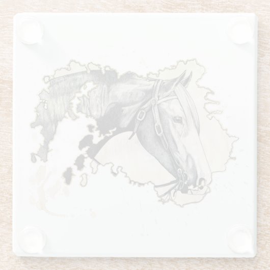 Toffee Glazen Onderzetter (Achterkant)