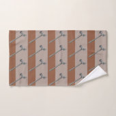 Toffee hamer illustratie bad handdoek (Handdoek)