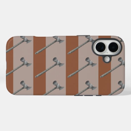 Toffee hamer illustratie Case-Mate iPhone case (Achterkant (horizontaal))