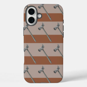 Toffee hamer illustratie iPhone 16 plus hoesje