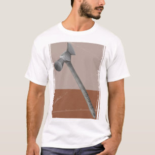 Toffee hamer illustratie t-shirt