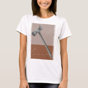Toffee hamer illustratie t-shirt