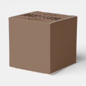 Toffee Personalized Favor Box Bedankdoosjes (Achterkant)
