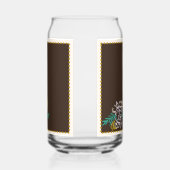 Toffee Roos Blikvorm Glas (Rechts)