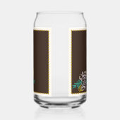 Toffee Roos Blikvorm Glas (Links)
