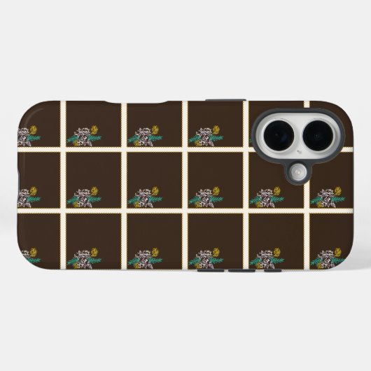 Toffee Roos Case-Mate iPhone Case (Achterkant (horizontaal))