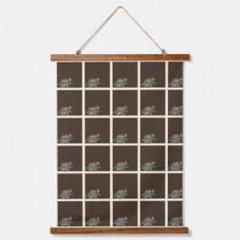 Toffee Roos Hangend Wandkleed