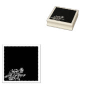 Toffee Roos Rubberstempel (Gestempeld)