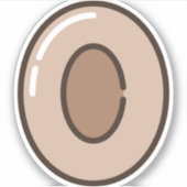 toffee sticker (Voorkant)