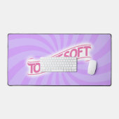 ToffeeSoft Logo Desk Mat - Roze (Keyboard & Muis)