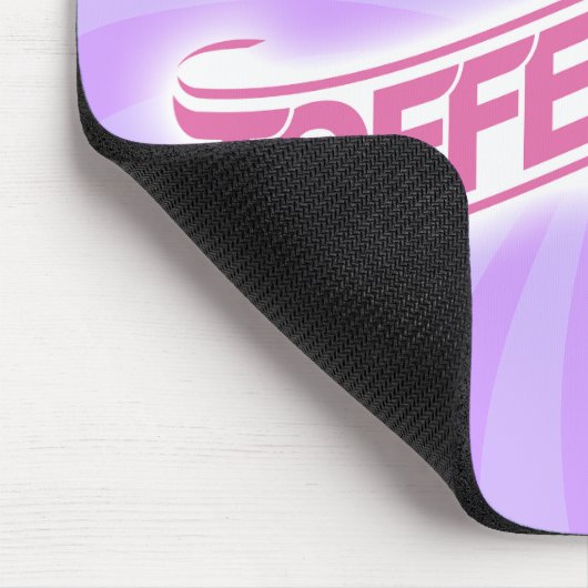 ToffeeSoft Logo Mousepad - Roze Muismat (Hoek)