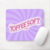 ToffeeSoft Logo Mousepad - Roze Muismat (Met muis)