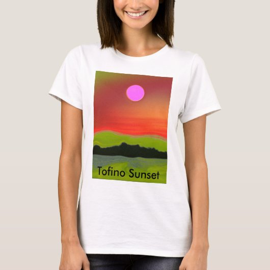 Tofino Sunset T-shirt (Voorkant)