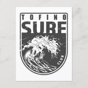 Tofino Surf Club Canada Emblem Briefkaart