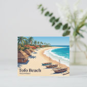 Tofo Beach Mozambique Briefkaart (Staand voorkant)