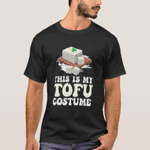 Tofoe Kostuum Voor Veganistisch Dieet Enthousiaste T-shirt