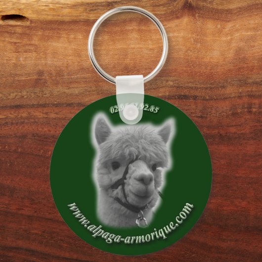 Tofou l'alpaga sleutelhanger (Voorkant)