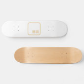 Tofu 豆 ~ Japans Kanji/Chinees Hanzi Karakter Persoonlijk Skateboard (Horizontaal)