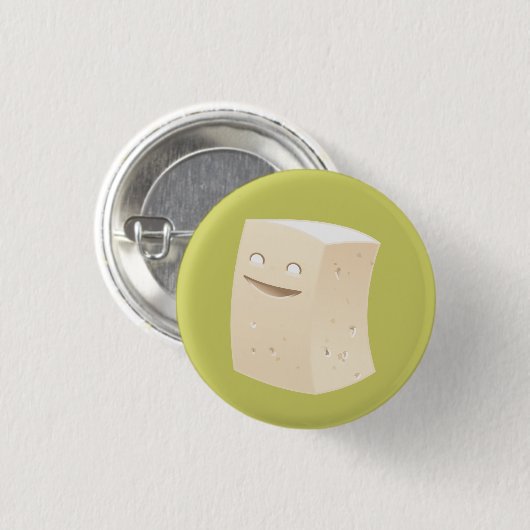 Tofu-Button Ronde Button 3,2 Cm (Voorkant /achterkant)