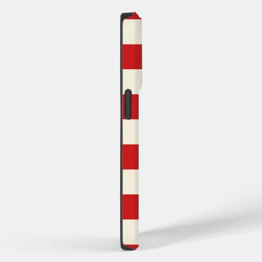 Tofu Cream Postbox Rode strepen Case-Mate iPhone Case (Achterkant / Rechts)