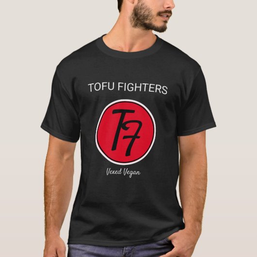 TOFU FIGHTERS VEGAN T SHIRT (Voorkant)