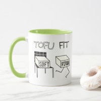 Tofu Fit Grappig Running Tofu Soy thema