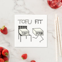 Tofu Fit Grappig Running Tofu Soy thema