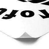 Tofu gearomatiseerde ijskap poster (Hoek)