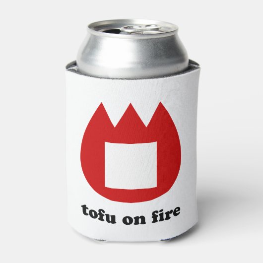 📛 tofu in brand blikjeskoeler (Blikje Voorkant)