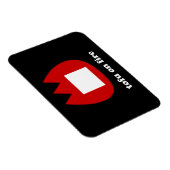 📛 tofu in brand magneet (Rechterzijde)
