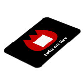 📛 tofu in brand magneet (Linkerzijde)