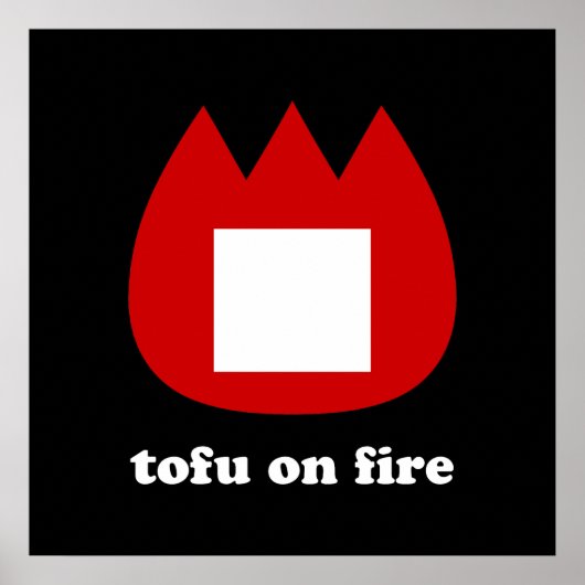 📛 tofu in brand poster (Voorkant)