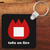 📛 tofu in brand sleutelhanger (Achterkant)