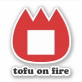 📛 tofu in brand sticker (Voorkant)