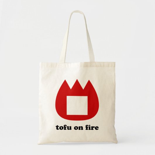 📛 tofu in brand tote bag (Voorkant)