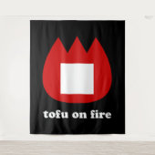 📛 tofu in brand wandkleed (Voorkant)