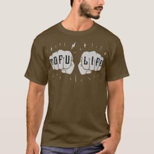Tofu Life Funny Tofu citeert Tofulover Vegan Veget T-shirt